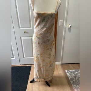 Zara Cream Floral Wedding Dress